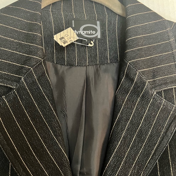 ☃️ Dynamite brand black denim blazer - Picture 2 of 6
